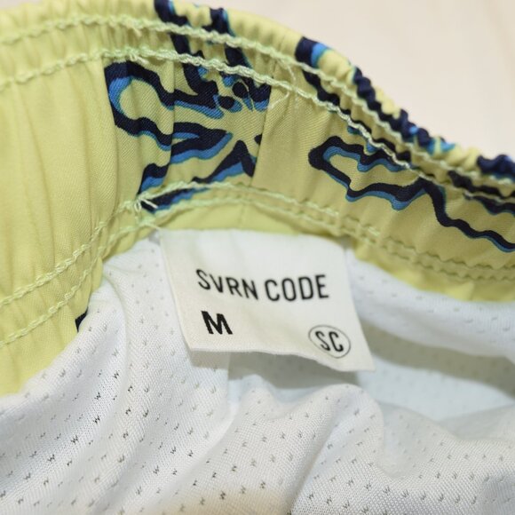 SVRN CODE Men's Swim Board Shorts Size Medium & XL  NWT  #0013 #0074 - Picture 7 of 8
